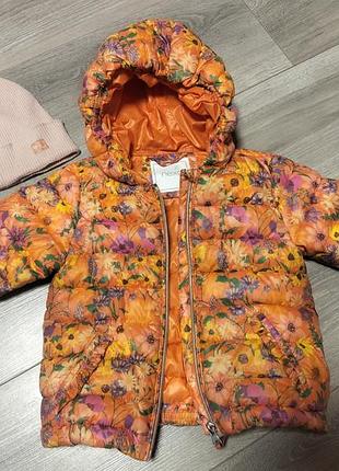 Фирменная демисезонная осенняя курточка на девочку next