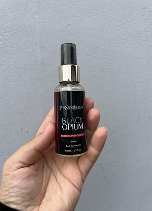 Парфуми «saint laurent strapless velvet mini dress item black opium» 68 мл пластик