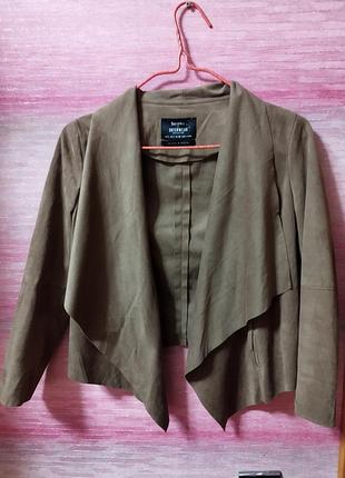 Кардиган, пиджак, жакет из эко замши. размер с