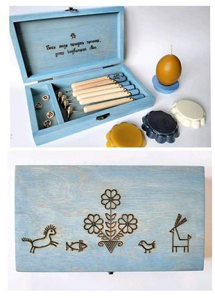 Набор для росписи крупнодоненых яиц писелек набор для пишущего кулера пустышки