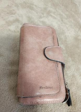 Кошелек, 10*19см, многофункциональный, в красивом состоянии, качественный кожзаменитель.трохи протертой на концах