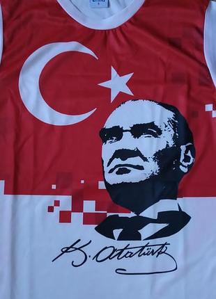 Турецкая футболка с ататюрком, спорт