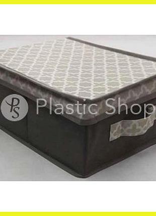 Короб для зберігання речей 30*40*16 см, grey