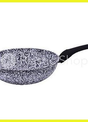 Сковорода вок мраморная edenberg eb-3318 - 26 см