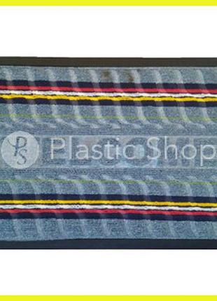 Коврик резиновый grey "welcome" 40х60см