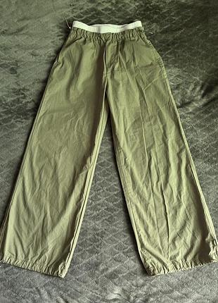 Штани жіночі прямі з куліскою