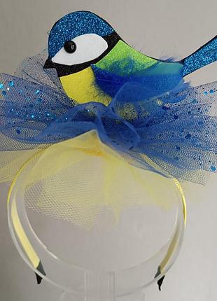 Обруч синичка, ободок синичка