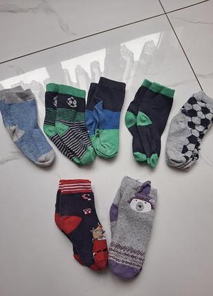 Фирменные носки от george, 5 пар, и две пары махровые 30 гр. за все.