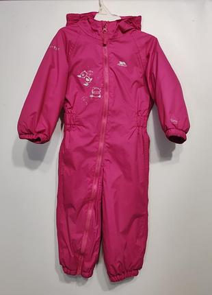 Trespass демісезонний вітро-вологонепроникний комбінезон на флісі