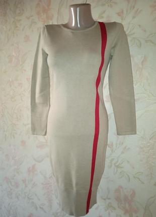 Плаття трикотажне брендове🤎🤎🤎