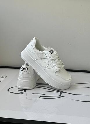 Женские кроссовки эко кожа g5771