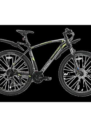 Cronus велосипед cronus warrior 29"21"чёрный-салатовый