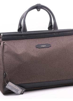 Сумка - саквояж дорожная dolly 252 - 54х33х28см коричневый