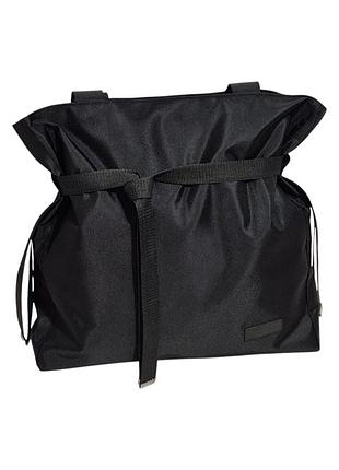 Стильная женская сумка на каждый день черная 38х40х10см