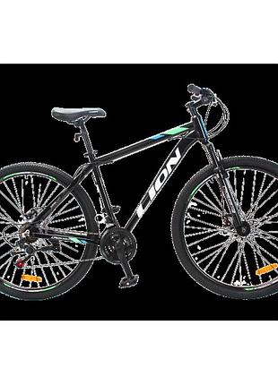Crossbike велосипед crossbike lion 29" 19" чёрный-зеленый
