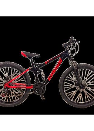 Cross велосипед cross tornado 26" 14" червоний