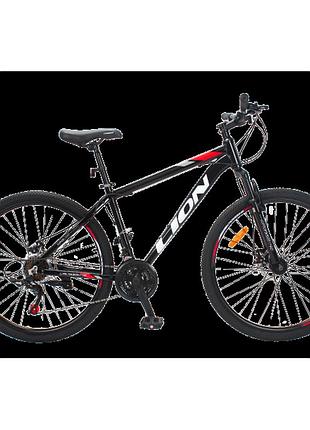Crossbike велосипед crossbike lion 27.5" 15" чёрный-красный