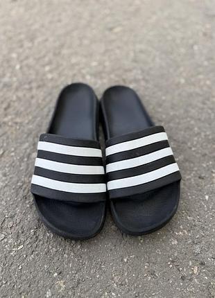 Adidas тапочки оригинал шлепанцы тапки 35 размер черные