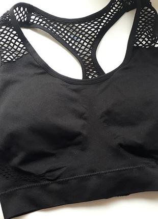Спортивний топ push-up\ безшовний бюстгальтер \для годуючих\workout primark\р. xs