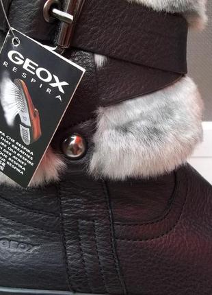 ( 36 р ) geox - кожаные сапоги новые италия9 фото