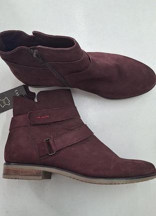 Черевики из натурального нубука 38р