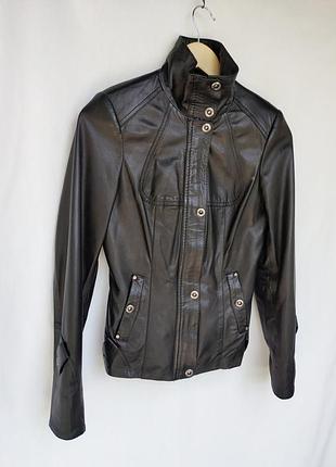 Жіноча шкіряна куртка exclusive collection