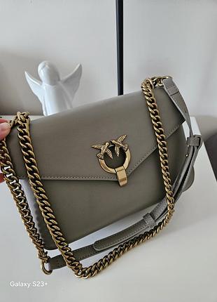 Шкіряна сумочка pinko , оригінал