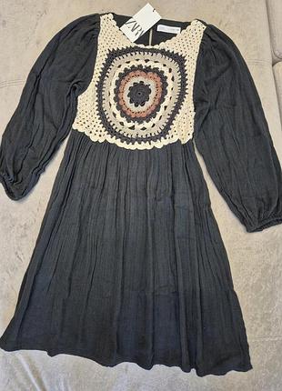 Нова сукня в етностилі від zara