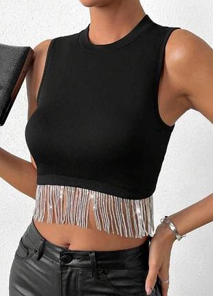 Топ з стразами камінчиками