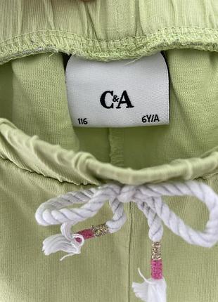 Зелені шорти c&a 3