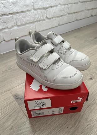 Кросівки дитячі puma 34,5 см білі