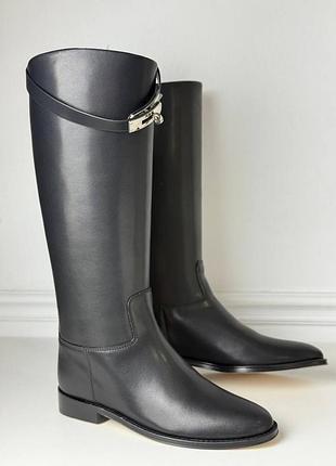 Чоботи шкіряні