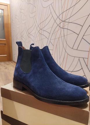 Челсі черевики чоловічі з замшу!