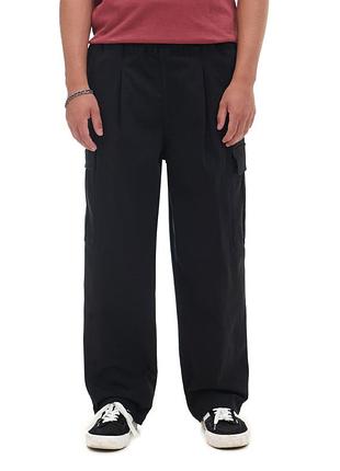 Бігуні джоггери вільні чорні cropp р.м