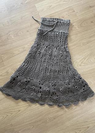 Вʼязана спідниця