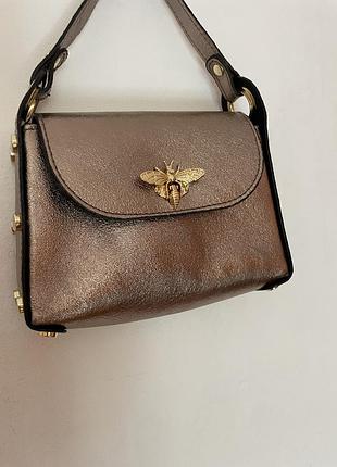 Маленькая сумка сумочка кожаная италия