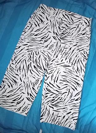 Батал!шикарные опадающие укороченные (по косточку) брюки,7/8, бриджи с карманами.