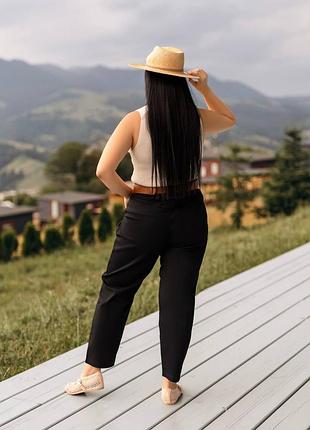 Коттоновые брюки 4