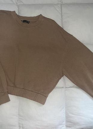 Світшот, топ, кофта zara xs-s, двонитка