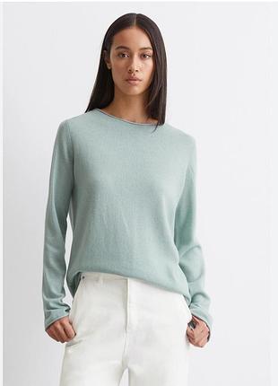 Allude sixth sense cashmere люксовый кашемир кофта свитер пуловер мятный