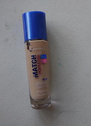Rimmel match perfection 101 classic ivory spf 20