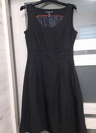 Маленькое черное платье сарафан