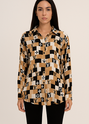 Рубашка женская хлопковая