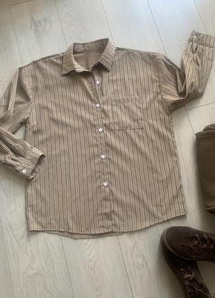 Рубашка оверсайз