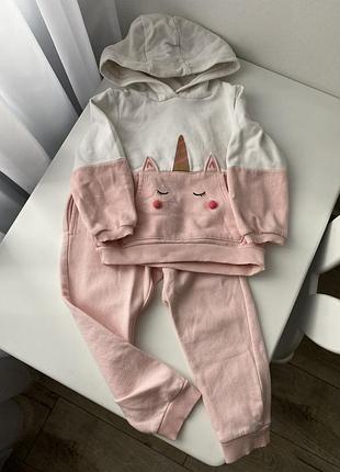 Збірний костюм на дівчинку  2-3