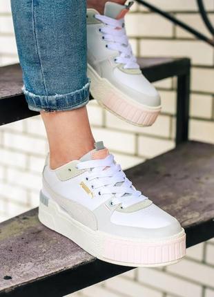 Puma damskie sport mix white - marshmallow 🆕шикарные кроссовки пума🆕 купить наложенный платёж
