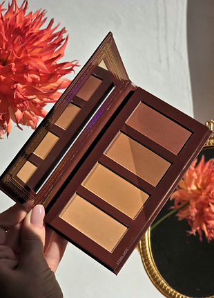 Палетка бронзеров 4 оттенка ace beaute bronzed in paradise palette 17.5 г