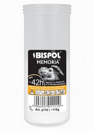 Свеча запаска в лампадку bispol 42 час.