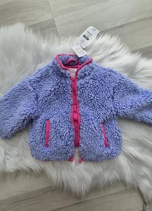 Кофта теплая девочке 0560