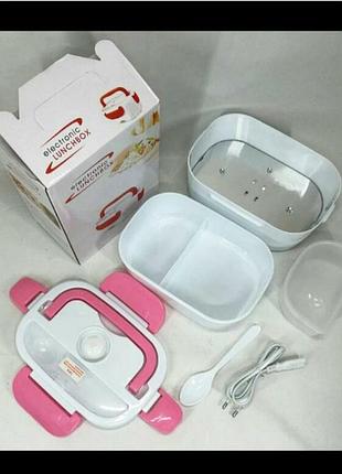 Электрический ланч бокс с подогревом контейнер для еды с отсеками